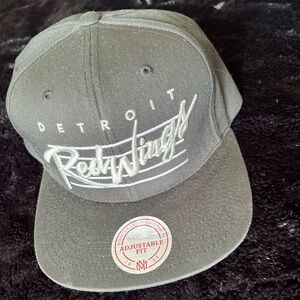 9Fifty New Era Detroit Red Wings Black Adjuustable Fitted